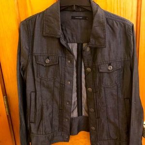 NWT Tahari Black Tencel Jacket